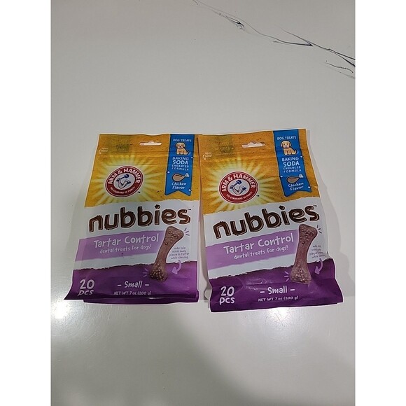 X2 Arm & Hammer Nubbies Dental Treats for Dogs B8 - Picture 1 of 5